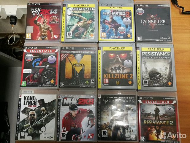 Игры для PS 2, PS 3, PS 4