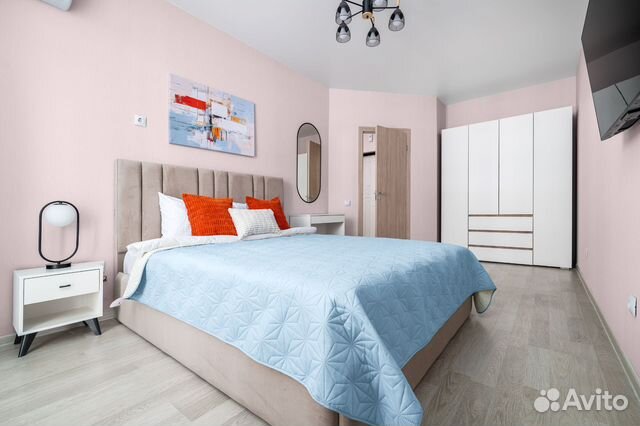 

1-к. квартира, 37 м², 2 кровати