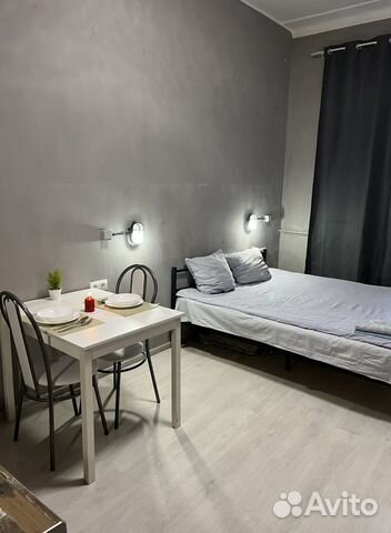 

Квартира-студия, 26 м², 2 кровати