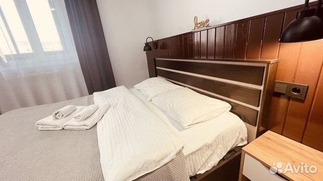 

1-к. квартира, 44 м², 2 кровати
