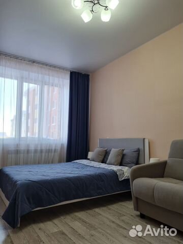 

1-к. квартира, 38 м², 2 кровати