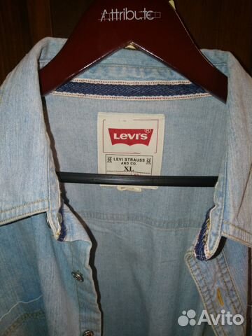 Джинсовая рубашка Levis Джинсовая рубашка Levis