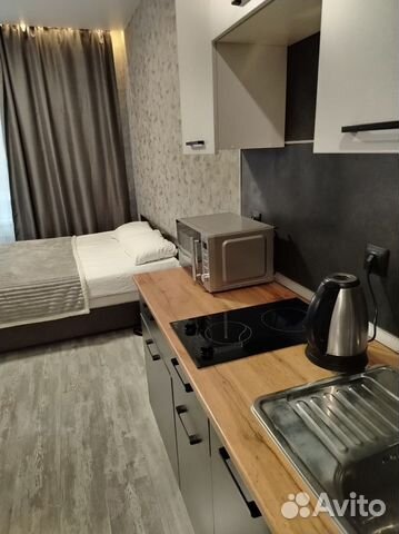 

Квартира-студия, 27 м², 1 кровать