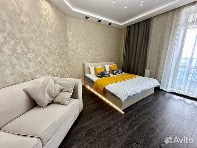 

1-к. квартира, 52 м², 2 кровати