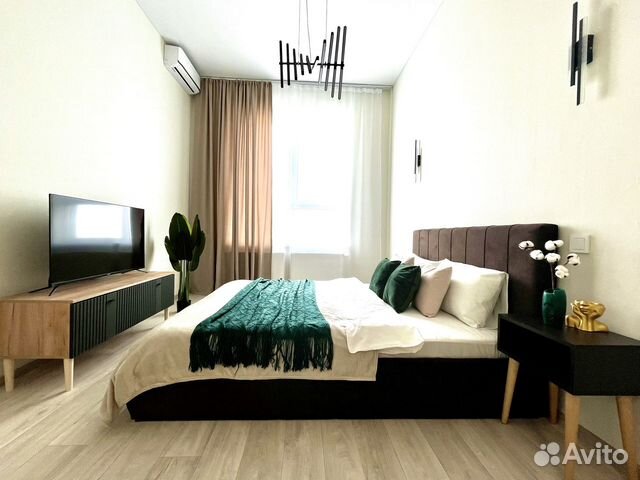 

1-к. квартира, 40 м², 2 кровати