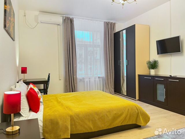 

1-к. квартира, 34 м², 2 кровати