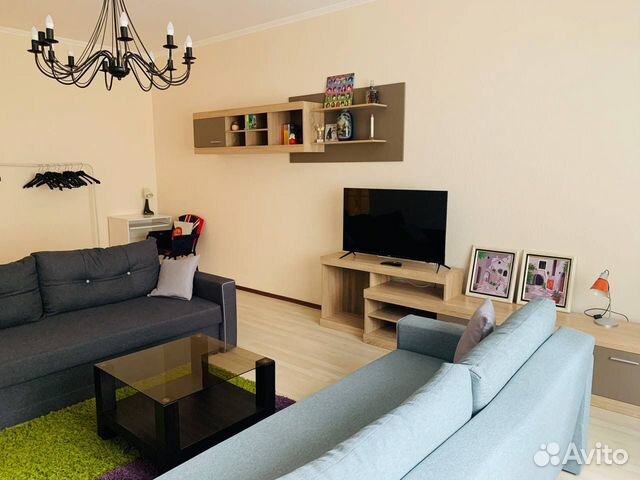 

1-к. квартира, 63 м², 3 кровати