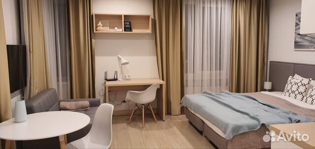 

Квартира-студия, 30 м², 2 кровати