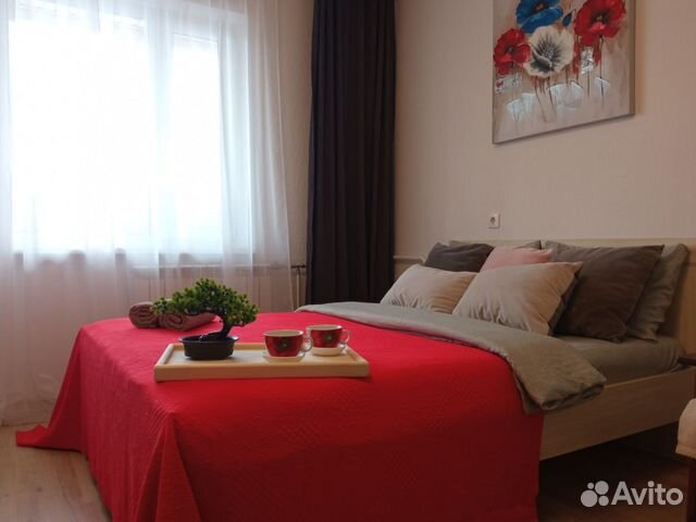 

1-к. квартира, 40 м², 2 кровати