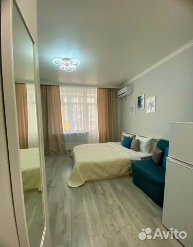 

Квартира-студия, 25 м², 2 кровати