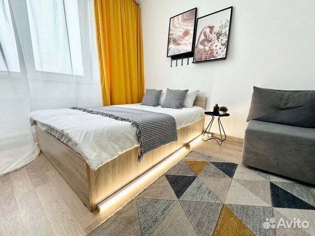

Квартира-студия, 32 м², 2 кровати