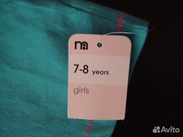 Новая футболка Mothercare на 7-8 лет