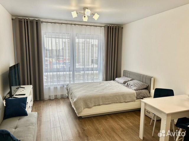 

Квартира-студия, 25 м², 2 кровати