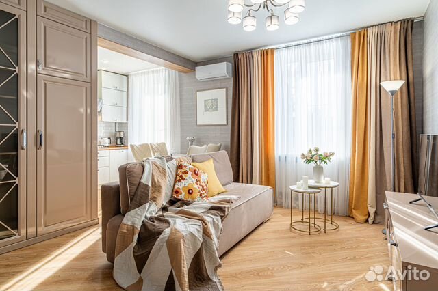 

1-к. квартира, 44 м², 2 кровати