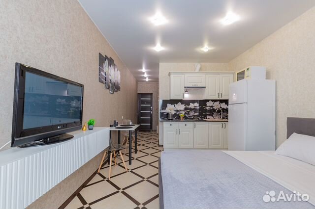 

Квартира-студия, 27 м², 2 кровати