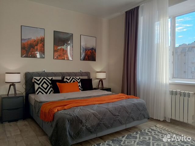 

1-к. квартира, 34 м², 2 кровати