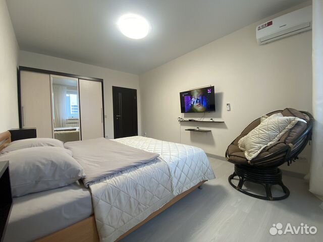

1-к. квартира, 44 м², 2 кровати