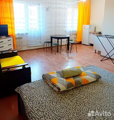 

Квартира-студия, 35 м², 1 кровать