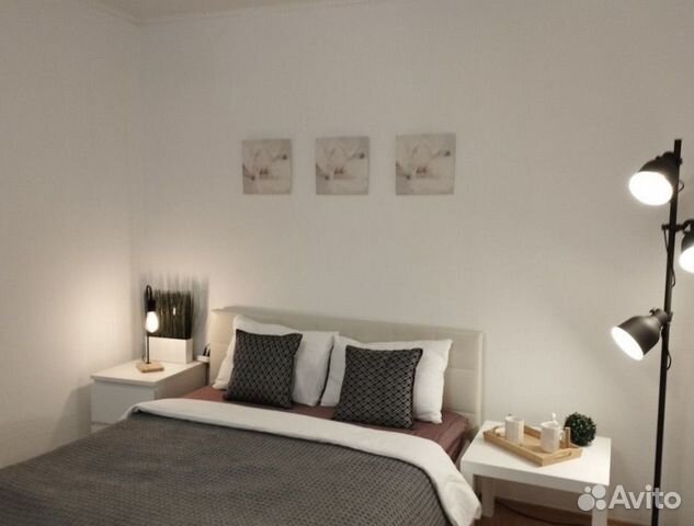 

1-к. квартира, 38 м², 2 кровати