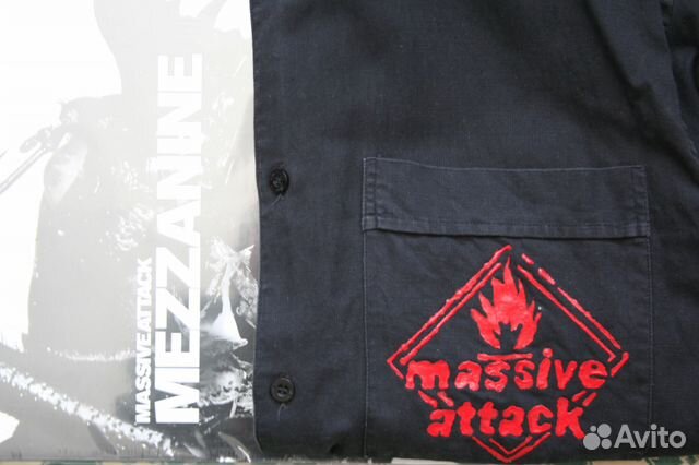 Дизайнерская рубашка massive attack Дизайнерская рубашка massive attack