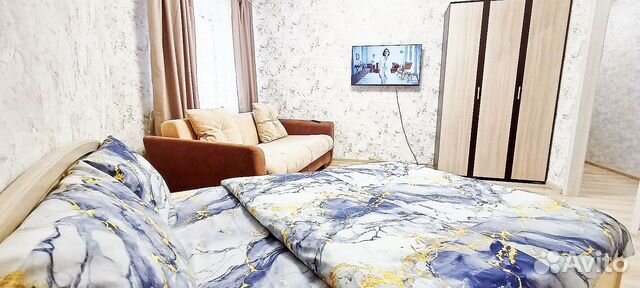 

1-к. квартира, 43 м², 2 кровати