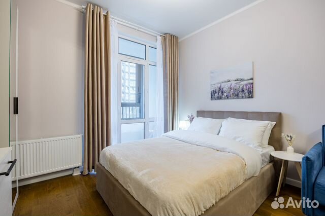 

Квартира-студия, 28 м², 2 кровати