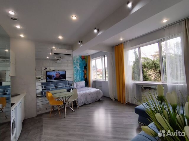 

Квартира-студия, 34 м², 3 кровати