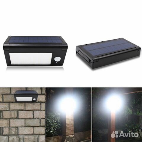 Светильник LED 4W на солнечных батареях, 45621 Светильник LED 4W на солнечных батареях, 45621