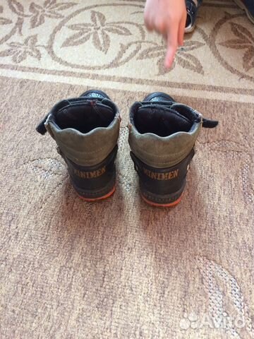 Ботинки minimen,размер 28,весна-осень