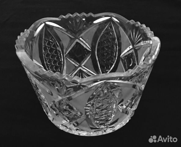 Хрустальная ваза времён СССР Хрустальная ваза времён СССР
