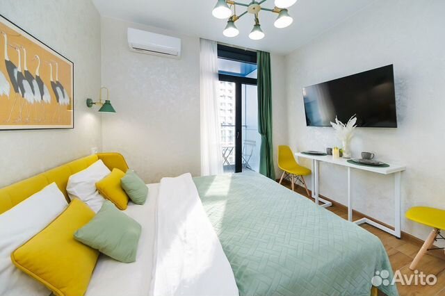 

Квартира-студия, 17 м², 1 кровать