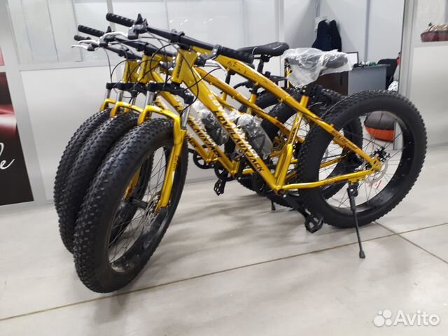 Фэтбайк Green Bike Ягуар 26 черно красный