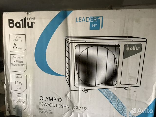 Внешний блок Ballu BSW-09HN1. Новый. На запчасти