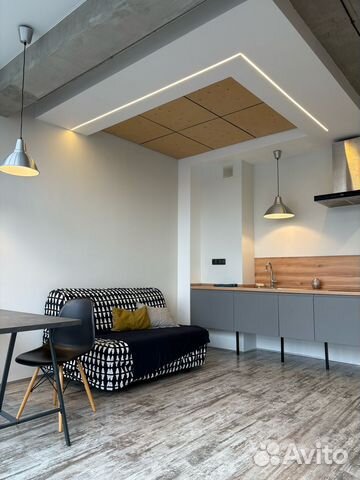 

Квартира-студия, 35 м², 2 кровати