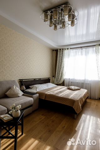 

1-к. квартира, 45 м², 2 кровати