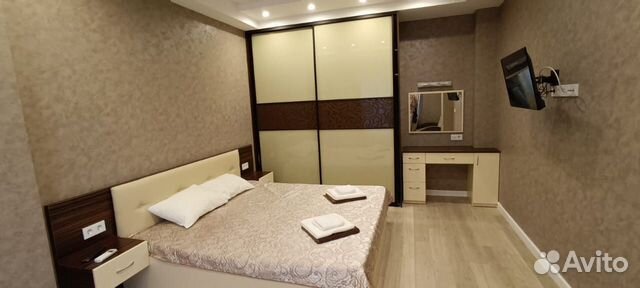 

2-к. квартира в апарт-отеле, 70 м², 2 кровати