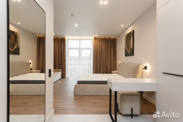 

Квартира-студия, 32 м², 2 кровати
