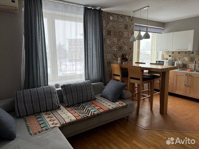

1-к. квартира, 46 м², 2 кровати