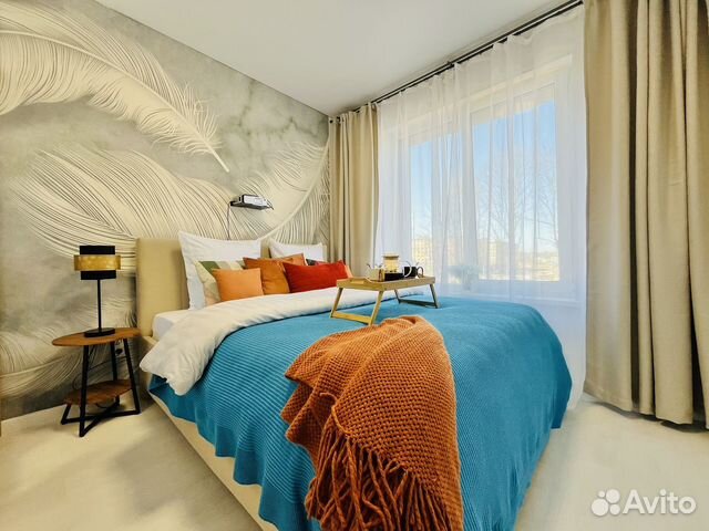 

1-к. квартира, 35 м², 2 кровати