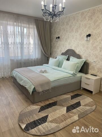 

1-к. квартира, 42 м², 2 кровати