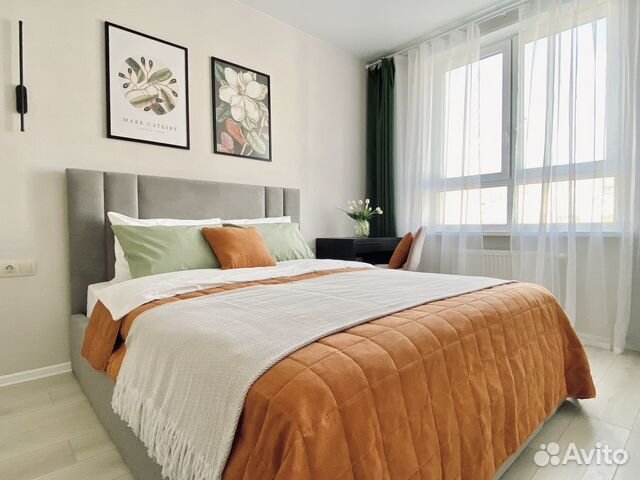 

1-к. квартира, 40 м², 2 кровати