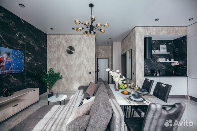 

1-к. квартира, 43,4 м², 2 кровати
