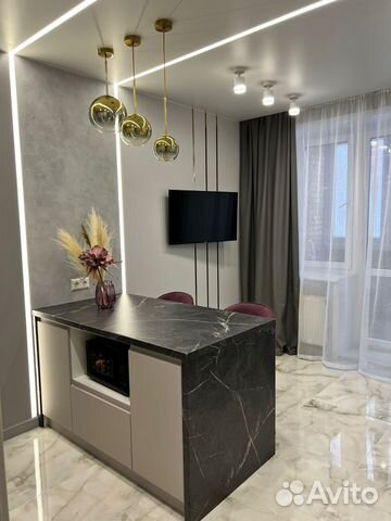 

1-к. квартира, 45 м², 2 кровати