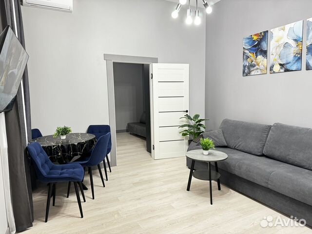 

1-к. квартира, 42 м², 3 кровати