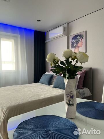 

Квартира-студия, 34 м², 2 кровати