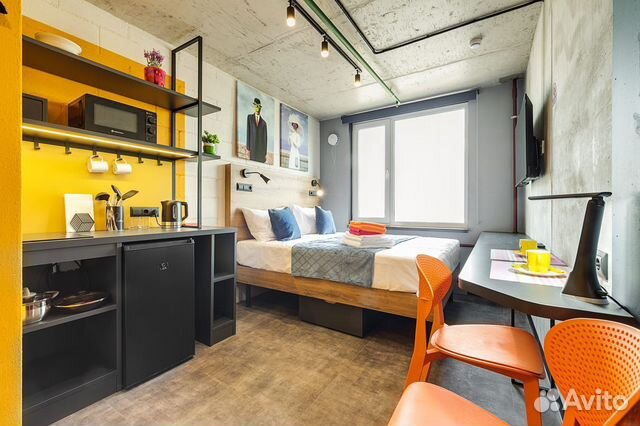 

Квартира-студия, 19 м², 1 кровать