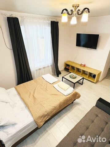 

1-к. квартира, 38 м², 2 кровати