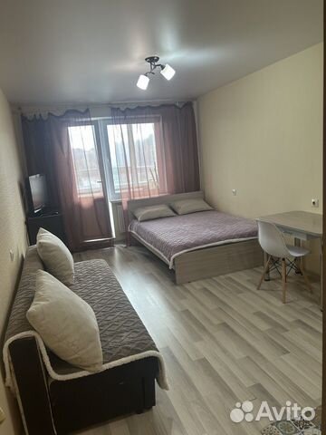 

Квартира-студия, 23 м², 2 кровати
