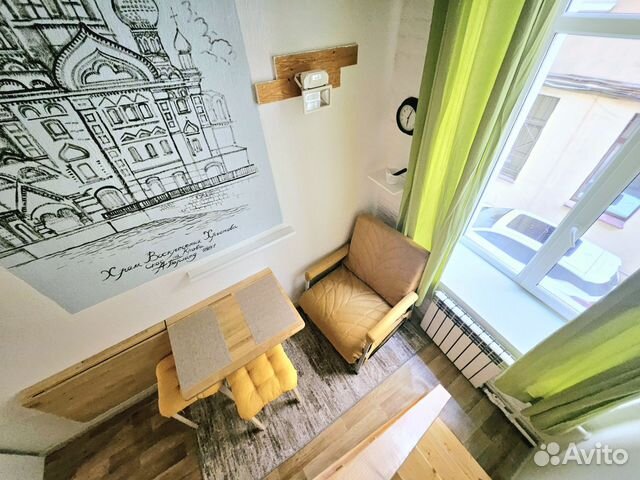 

Квартира-студия, 12 м², 2 кровати