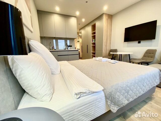 

Квартира-студия, 24 м², 2 кровати